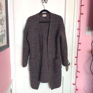 Long Grey Duster Cardigan: TARGET/Universal Thread XL